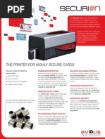 Evolis Securion Datasheet