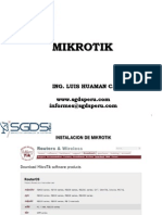 Instalacion de Mikrotik X 86