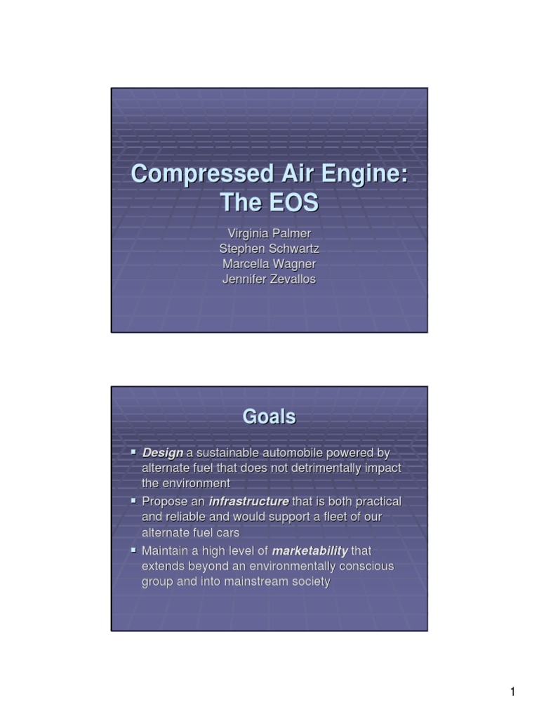 Compressed Air Engine | PDF