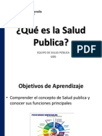 Clase 1 Que Es La Salud Publica