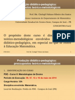 Apresentacao CursoII PDE