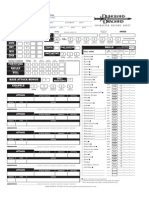 Interactive DND 3.5 Character Sheet