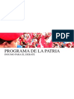Plan de La Patria 2013-2013