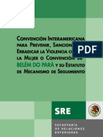 11.Convención de Belem Do Pará-Estatuto y Mecanismos de Seguimiento