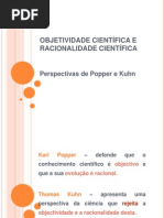 Popper e Kuhn - Objetividade Científica