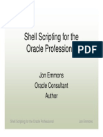 Oracle Shell Scripting