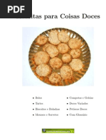Receitas Para Coisas Doces