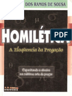 Homilética - Severino Dos Ramos de Sousa