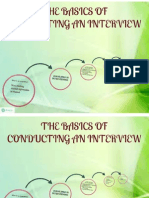 Basics of Interviewing