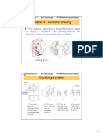 Session 9: Sectional Drawing