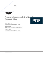 Progressive Design Analysis of Bonded Joints