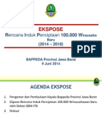 Download ekspose kepala bappeda provinsi jawa barat  Rencana Induk Penciptaan 100000 Wirausaha Baru by Bappeda Kota Banjar SN229314832 doc pdf