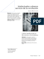 MASSHOLDER Intelectuales Cubanos Al Servicio de La Revolución