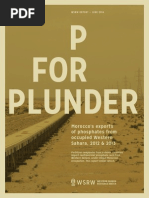 P for Plunder - 2012, 2013