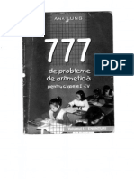 777 de Probleme de Aritmetica Cls 1-4, Vol I, Ana Lung (1)