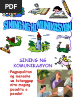 Sining Ng Komunikasyon