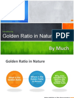 Golden Ratio in Nature