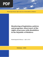 Monitoring of legislation, policies and programs