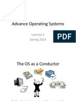 Advance Operating Systems: Spring 2014