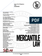 2013 UP Mercantile Law