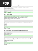 DBMS MCQ'S