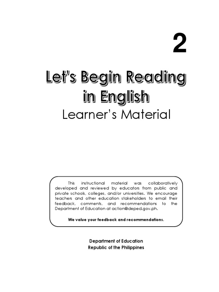 Grade 2 English 2nd Quarter PDF