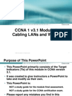 Ccna 1 V3.1 Module 5 Cabling Lans and Wans: © 2004, Cisco Systems, Inc. All Rights Reserved