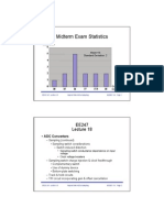 Midterm Exam Statistics: - ADC Converters