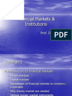 Financial Markets & Institutions Syllabus