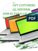 Microsoft Customers using SQL Server® 2008 R2 Parallel Data Warehouser - Sales Intelligence™ Report