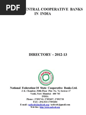 District Central Cooperative Banks In India Business Religion
