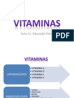 Aula 11 - Vitaminas