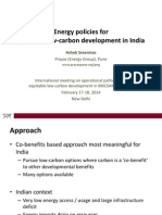 Low C Policies BRICSAM Feb2014 Prayas