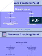 Finance Lease Accounting Assets Liabilities Lower FV PV Minimum Lease