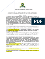 Edital VII Concurso Público de Provas e Títulos para o Ingresso Na Carreira Da Defensoria Pública