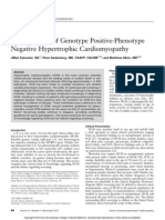 The Dilemma of Genotype Positive Phenotype
