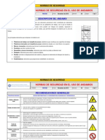 FNS 022 Normas de Seguridad en El Uso de Andamios