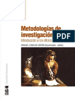 Manuel Canales Cerón - Metodologías de Investigación Social