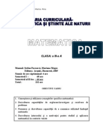 Matematica - Planificare Calendaristica