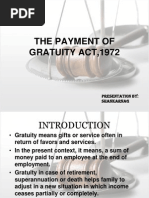 Payment of Gratuity Act 1972 2