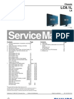 Manual de Servicio LCD Philips Modelo LCD 42PFL3403 Chasis LC8.1L LA