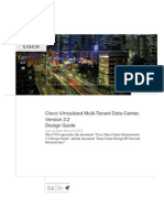 Cisco Virtualized Multi-Tenant Data Center, Design Guide