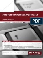 Europe M-Commerce Snapshot 2014