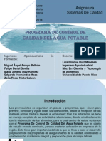 Programa Agua Potable