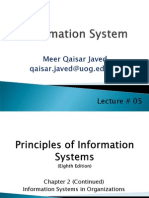 Meer Qaisar Javed Qaisar - Javed@uog - Edu.pk: Lecture # 05