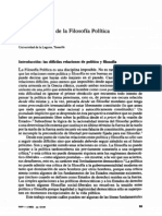 Definicion Filosofia Politica