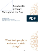 Janet Nikolovski, PH.D.,: Strategic Microbursts: Maximizing Energy Throughout The Day