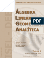 Algebra Linear e Geometria Analítica v.1