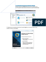 Instalacion de Maquinas Virtuales en Entorno Vmware Sebastian Rubio