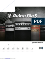 Guitar Rig 5 Application Reference